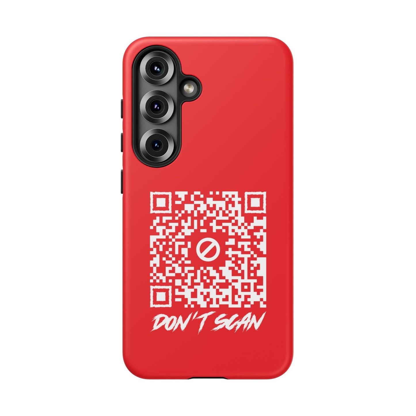 Don't Scan – Tough Case – Red - QR NATION