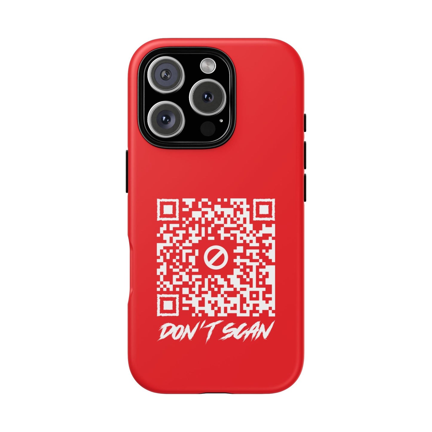 Don't Scan – Tough Case – Red - QR NATION