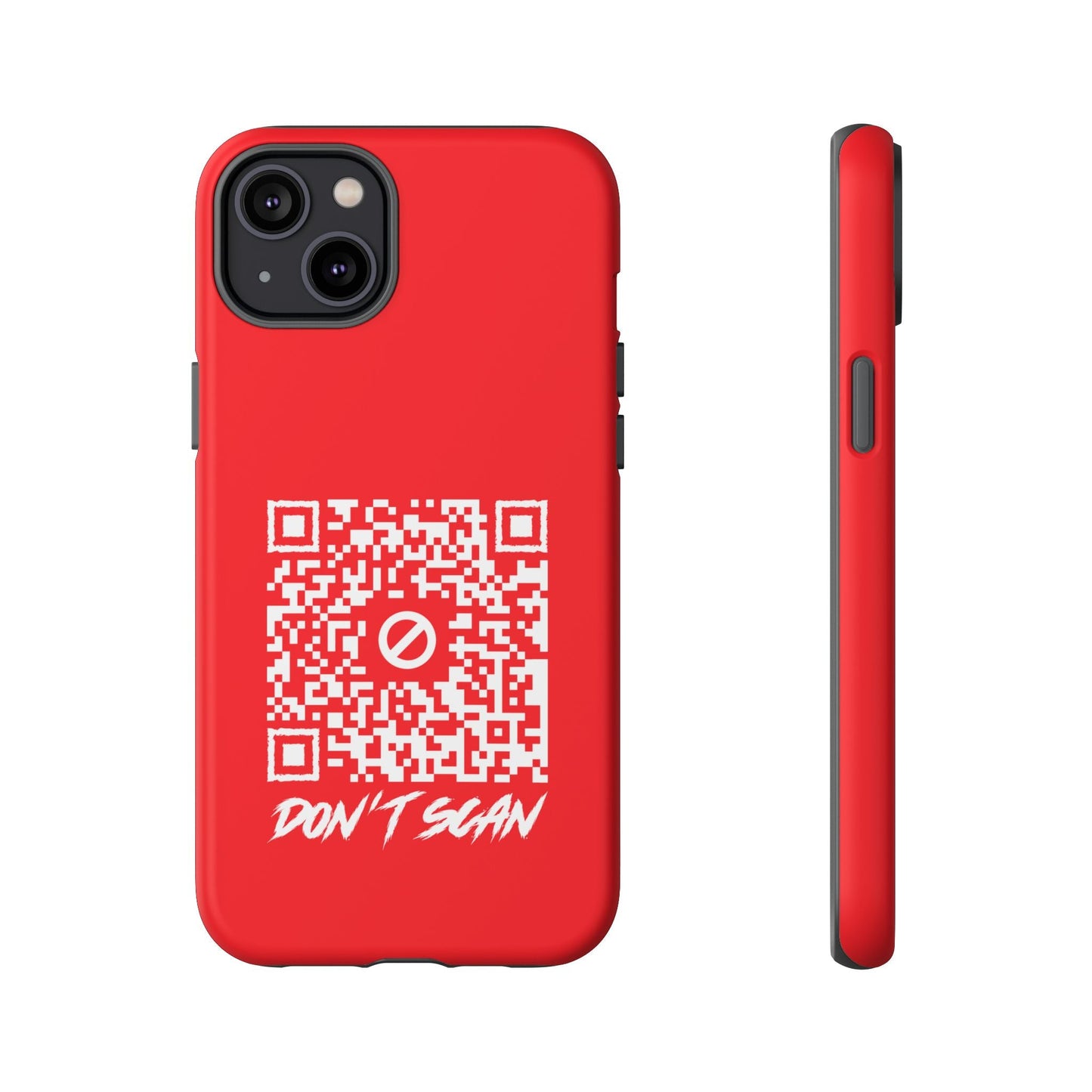 Don't Scan – Tough Case – Red - QR NATION