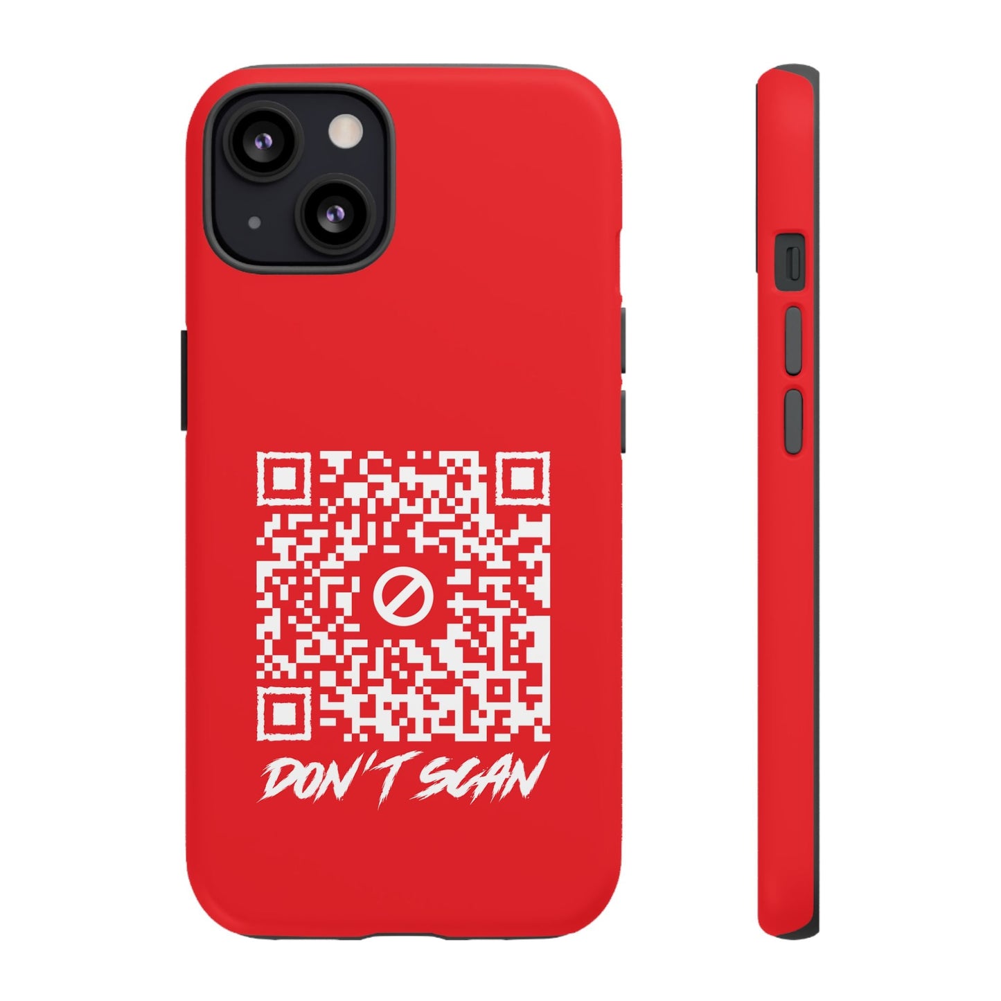 Don't Scan – Tough Case – Red - QR NATION