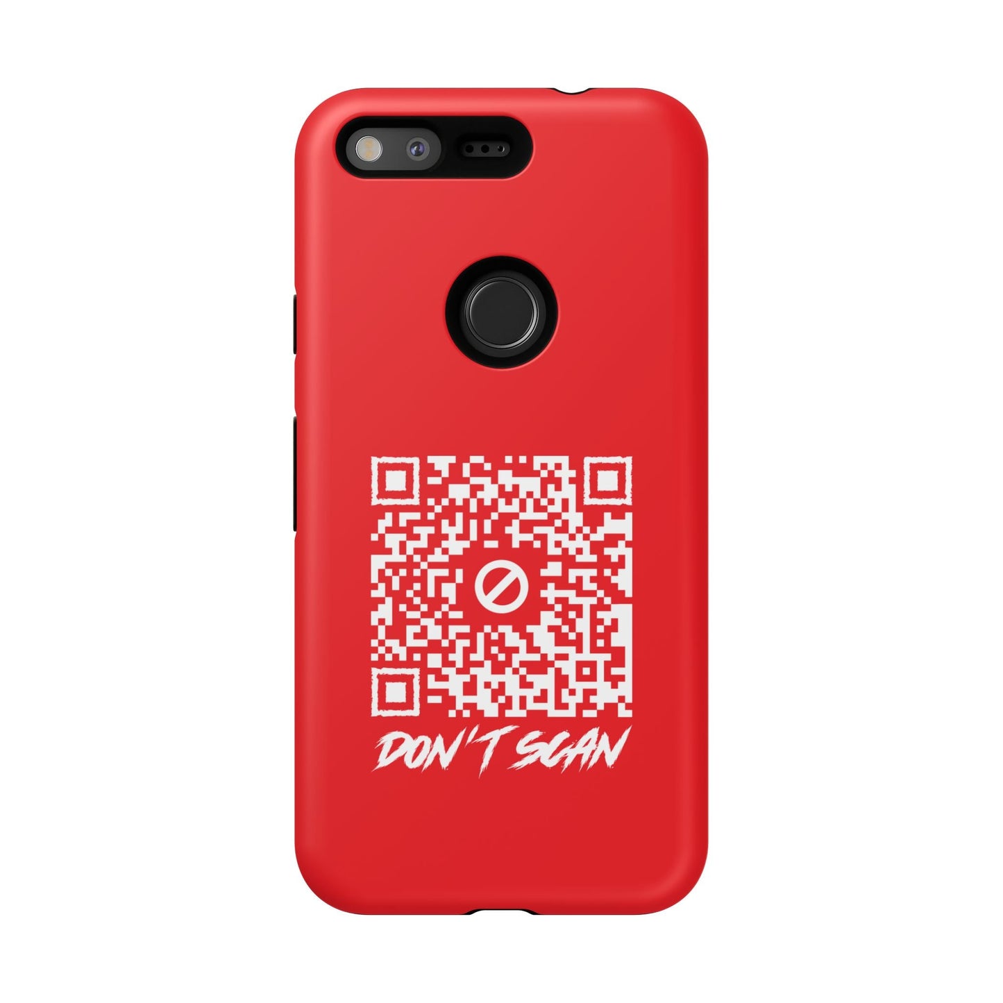 Don't Scan – Tough Case – Red - QR NATION