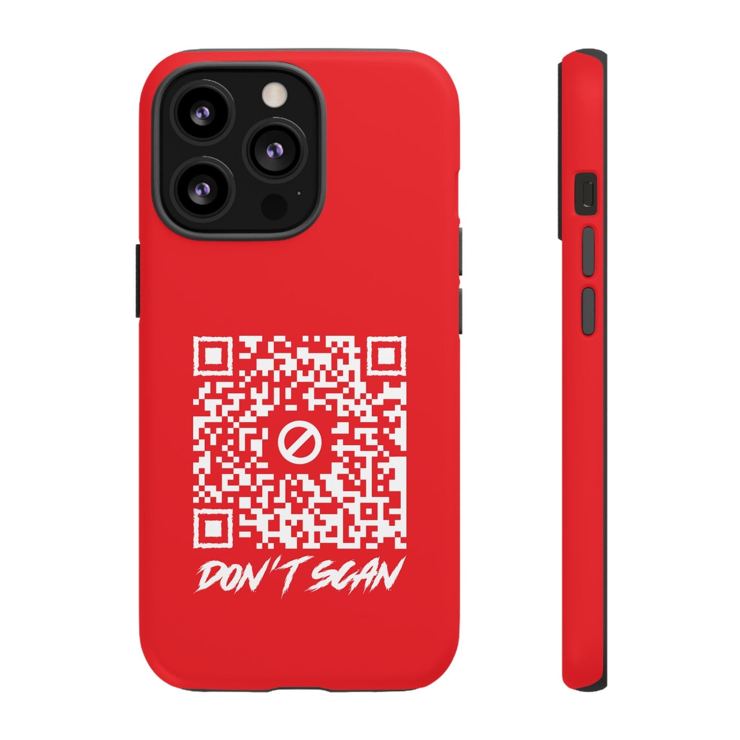 Don't Scan – Tough Case – Red - QR NATION