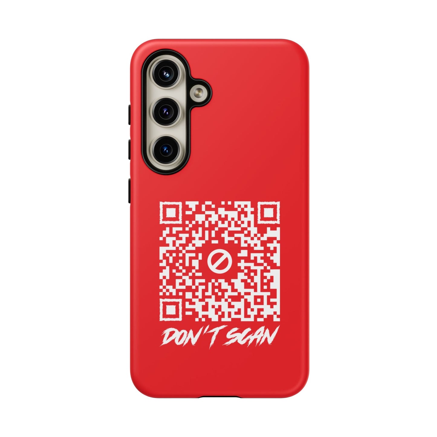 Don't Scan – Tough Case – Red - QR NATION