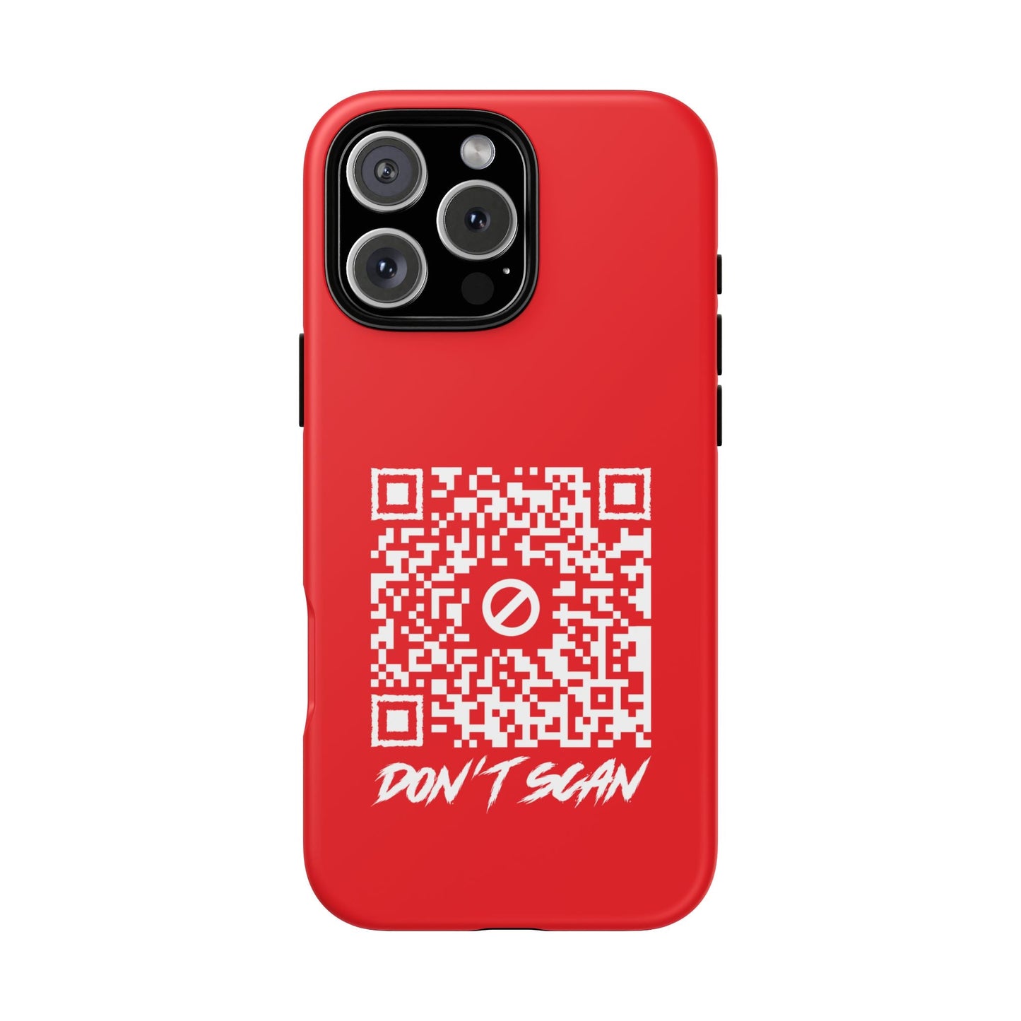 Don't Scan – Tough Case – Red - QR NATION