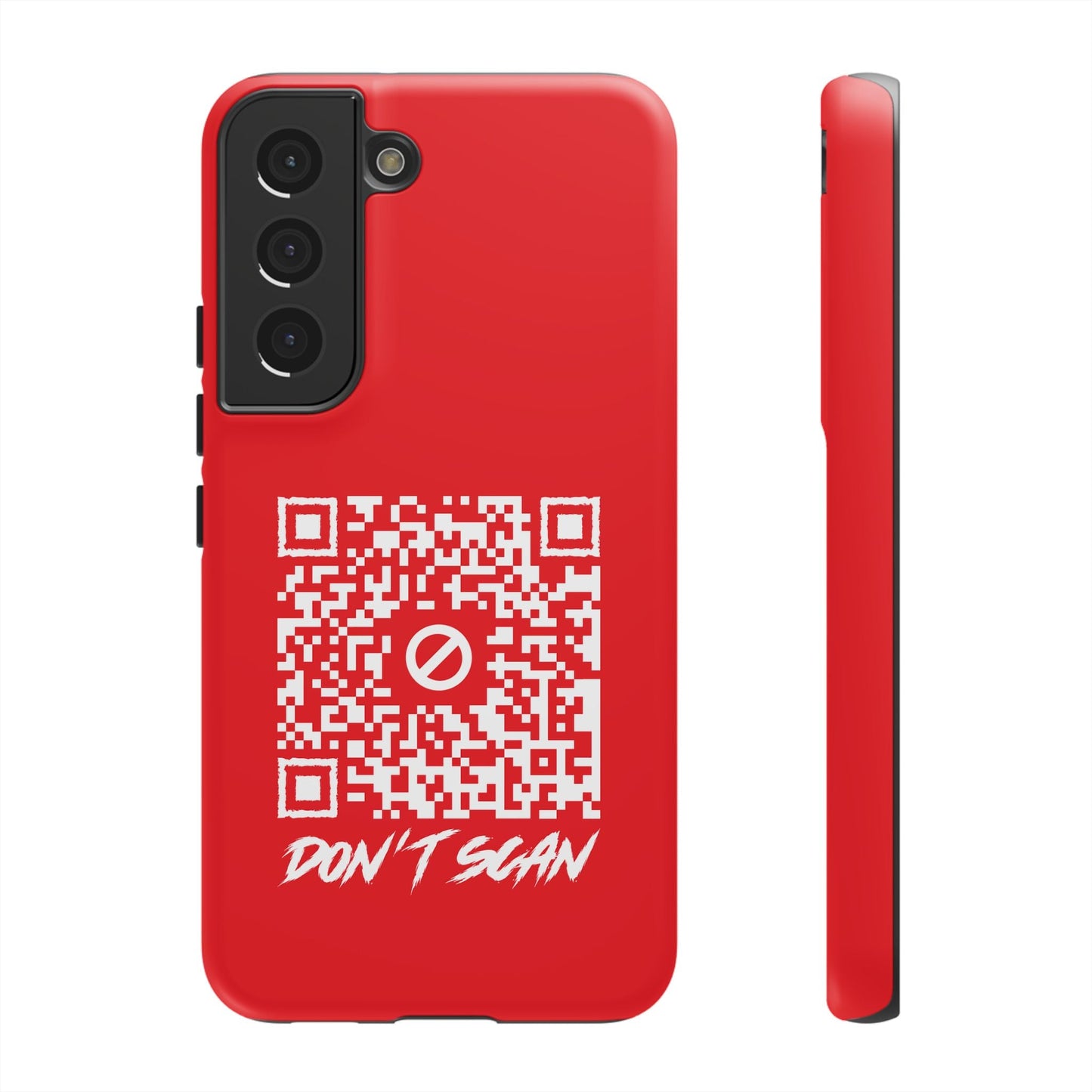 Don't Scan – Tough Case – Red - QR NATION