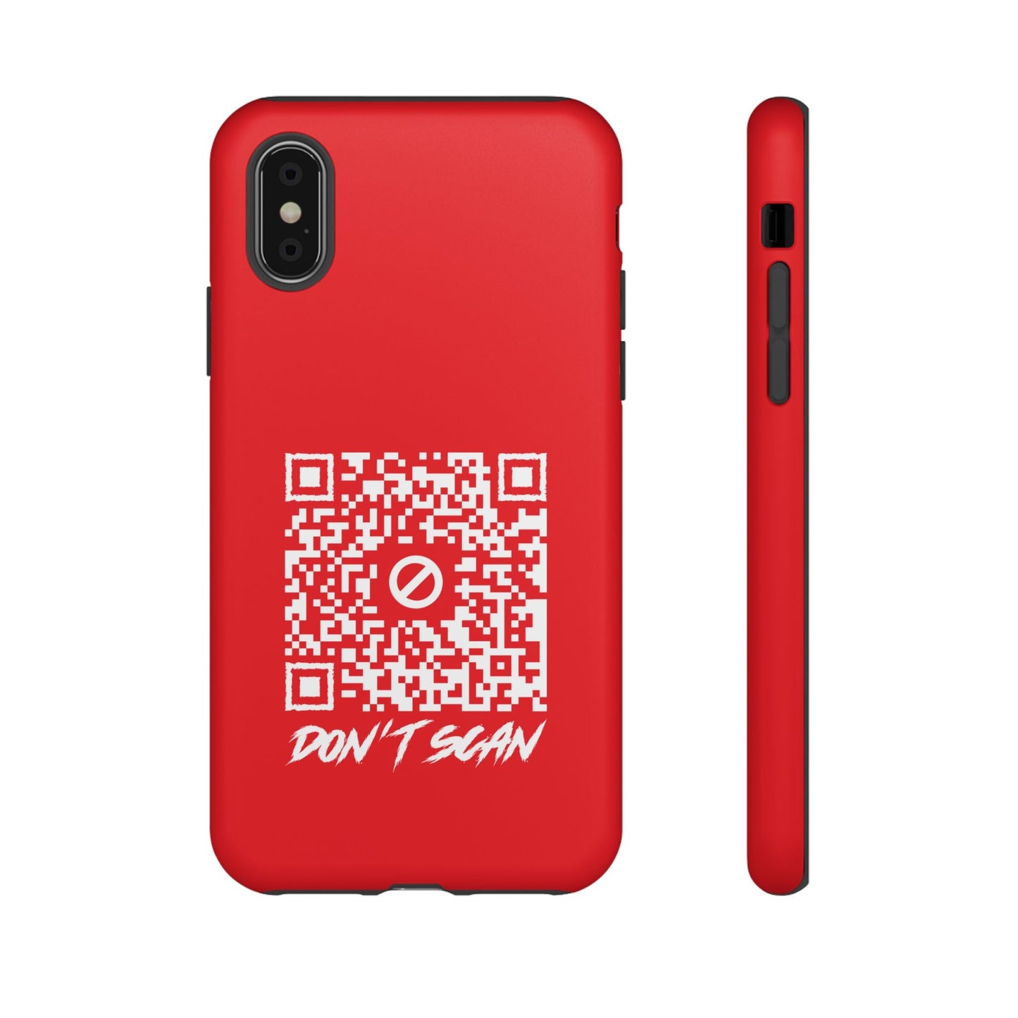 Don't Scan – Tough Case – Red - QR NATION