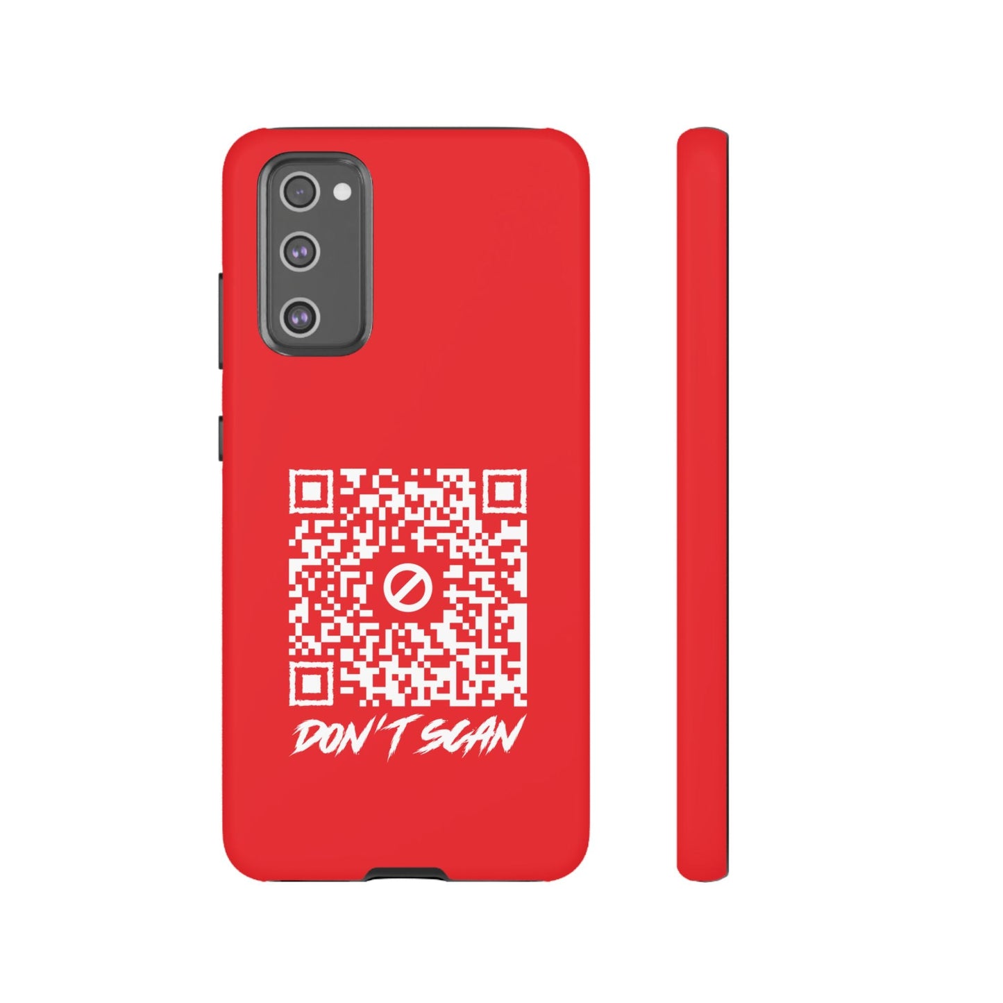 Don't Scan – Tough Case – Red - QR NATION