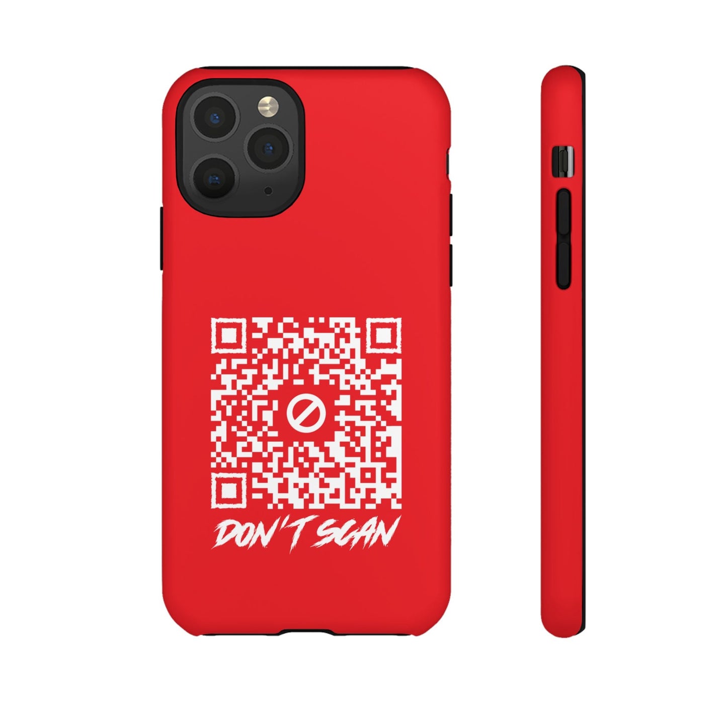 Don't Scan – Tough Case – Red - QR NATION