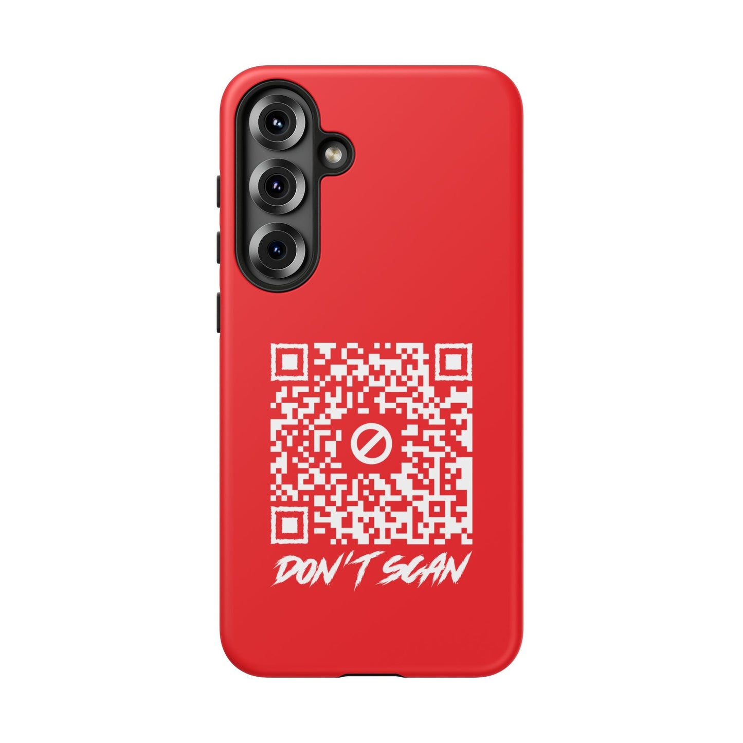 Don't Scan – Tough Case – Red - QR NATION