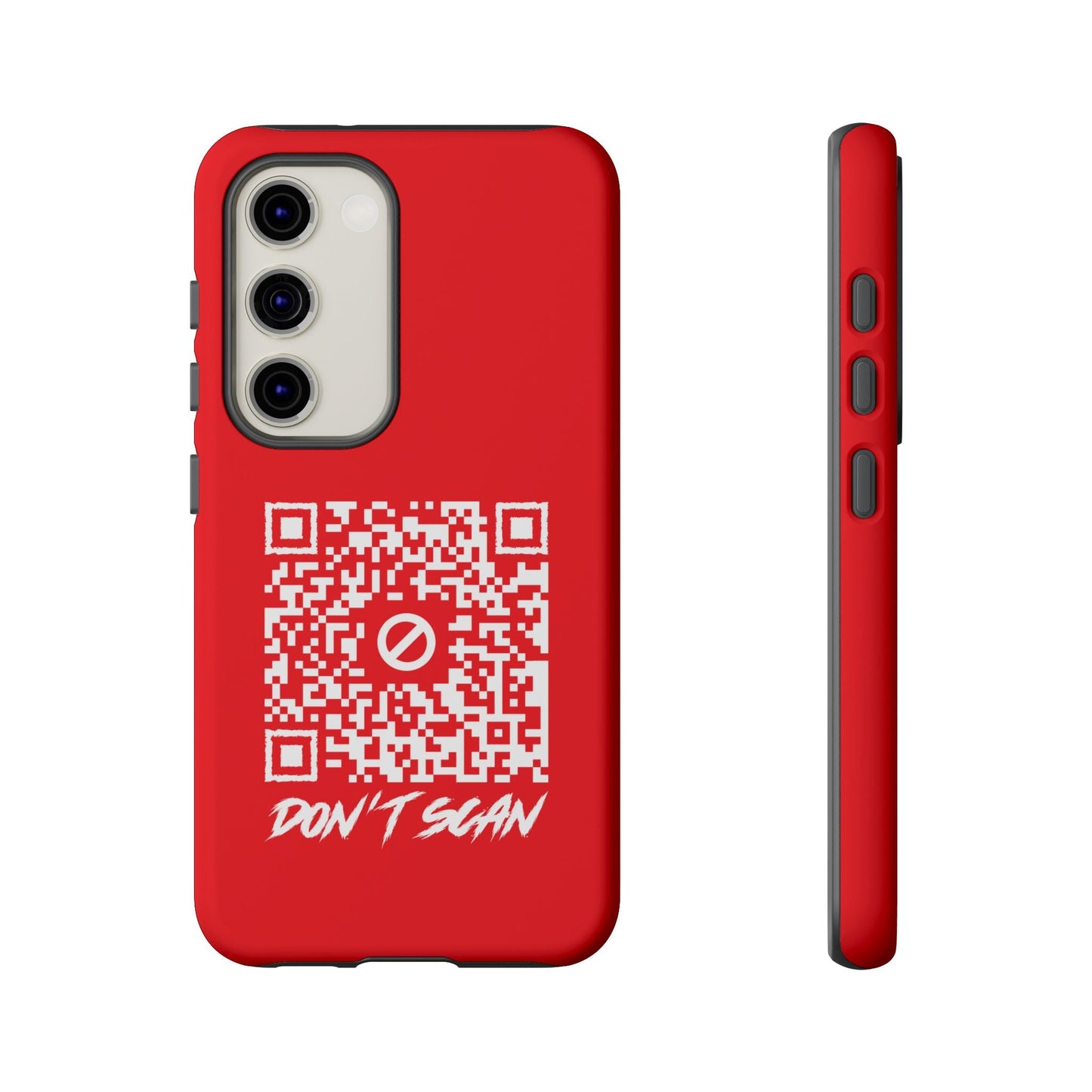 Don't Scan – Tough Case – Red - QR NATION