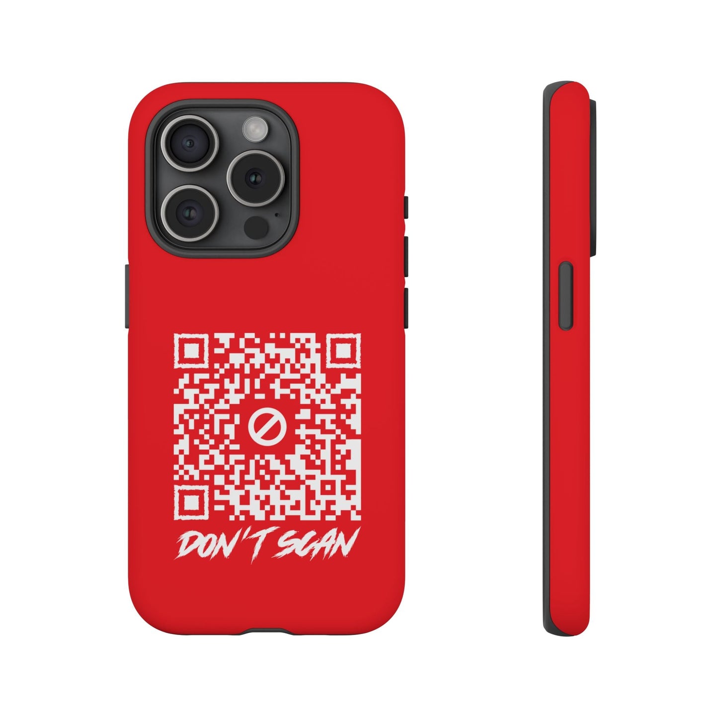 Don't Scan – Tough Case – Red - QR NATION