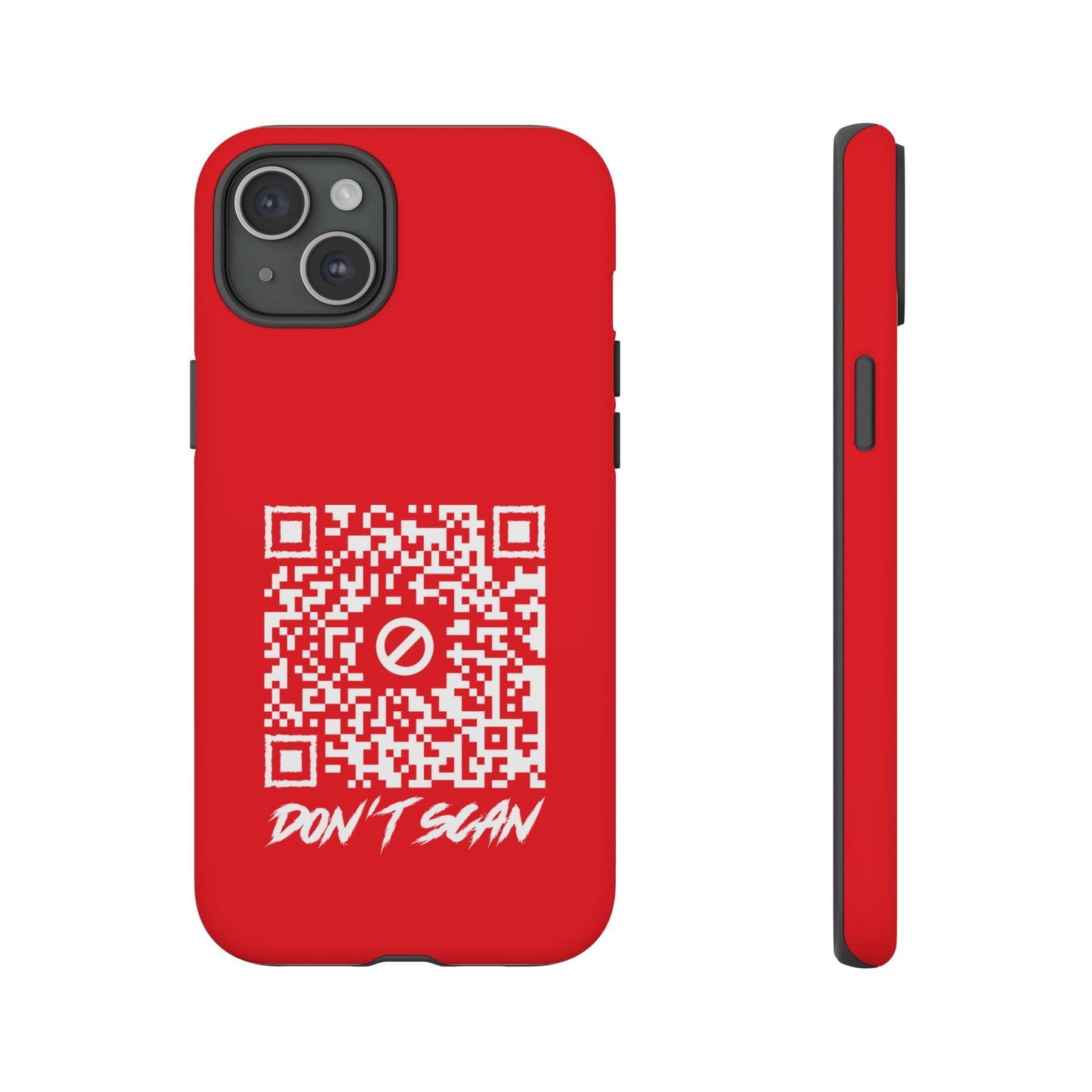Don't Scan – Tough Case – Red - QR NATION