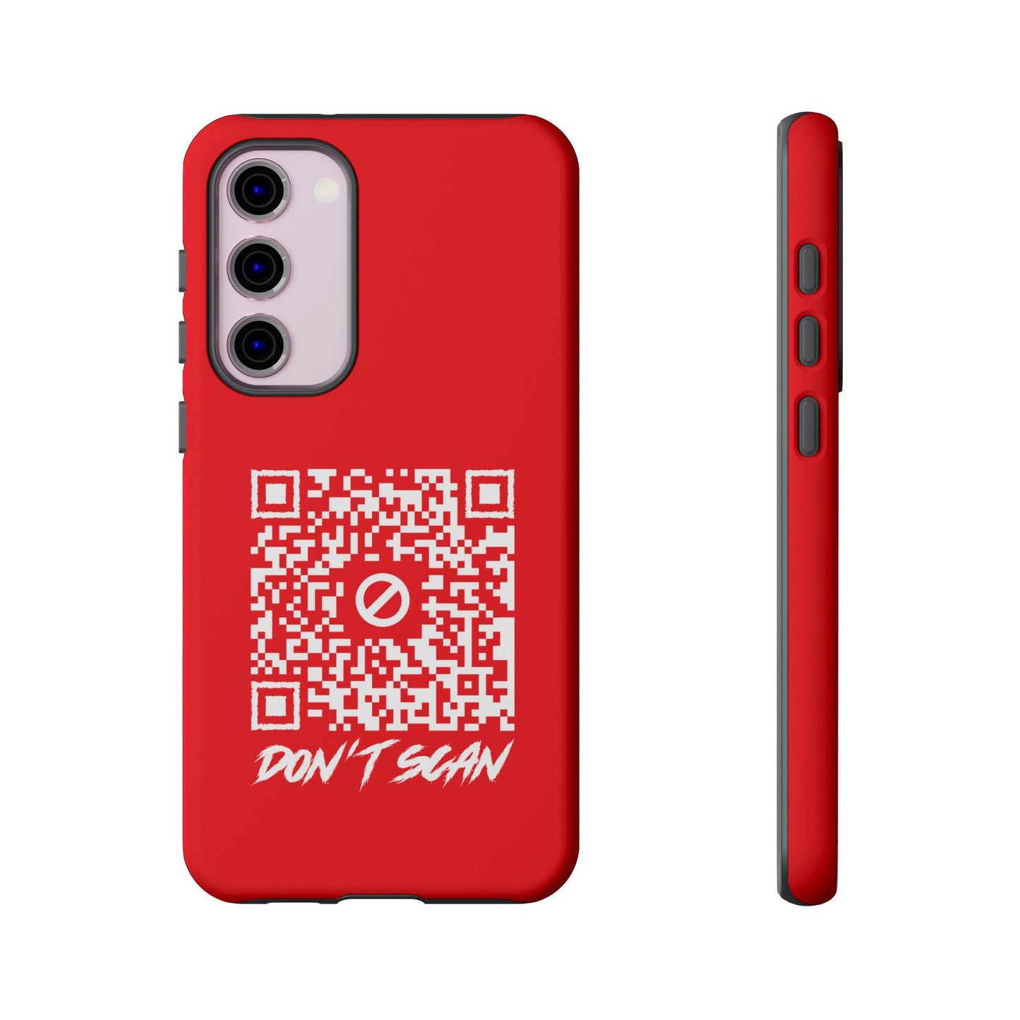 Don't Scan – Tough Case – Red - QR NATION