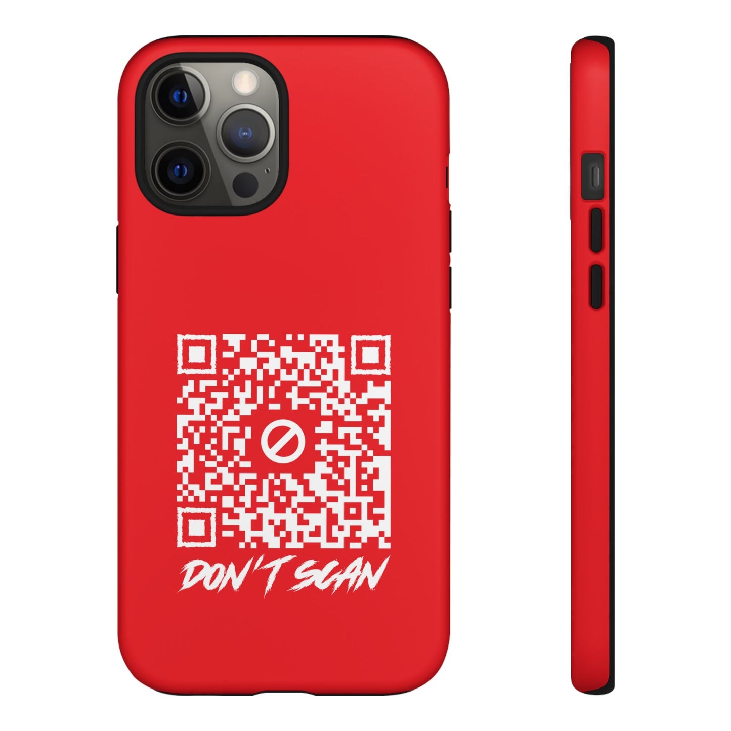 Don't Scan – Tough Case – Red - QR NATION