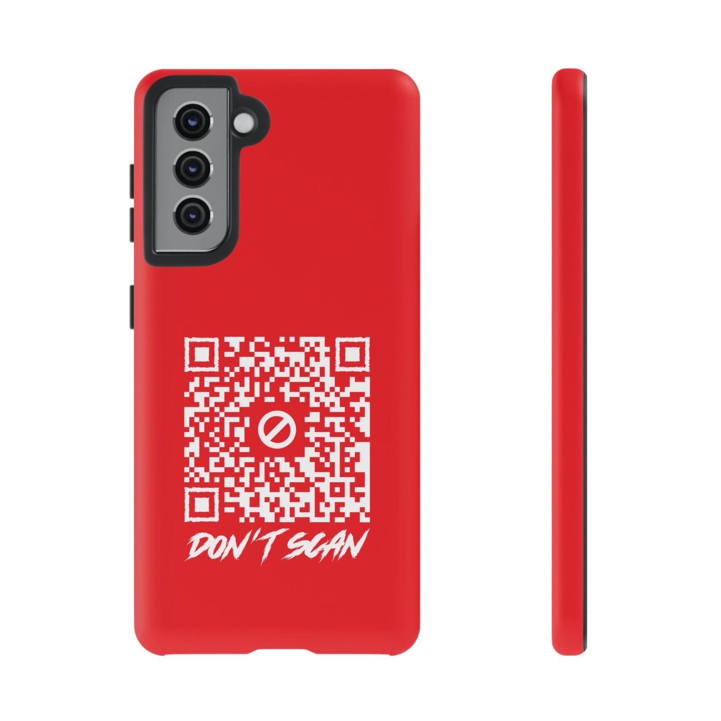 Don't Scan – Tough Case – Red - QR NATION
