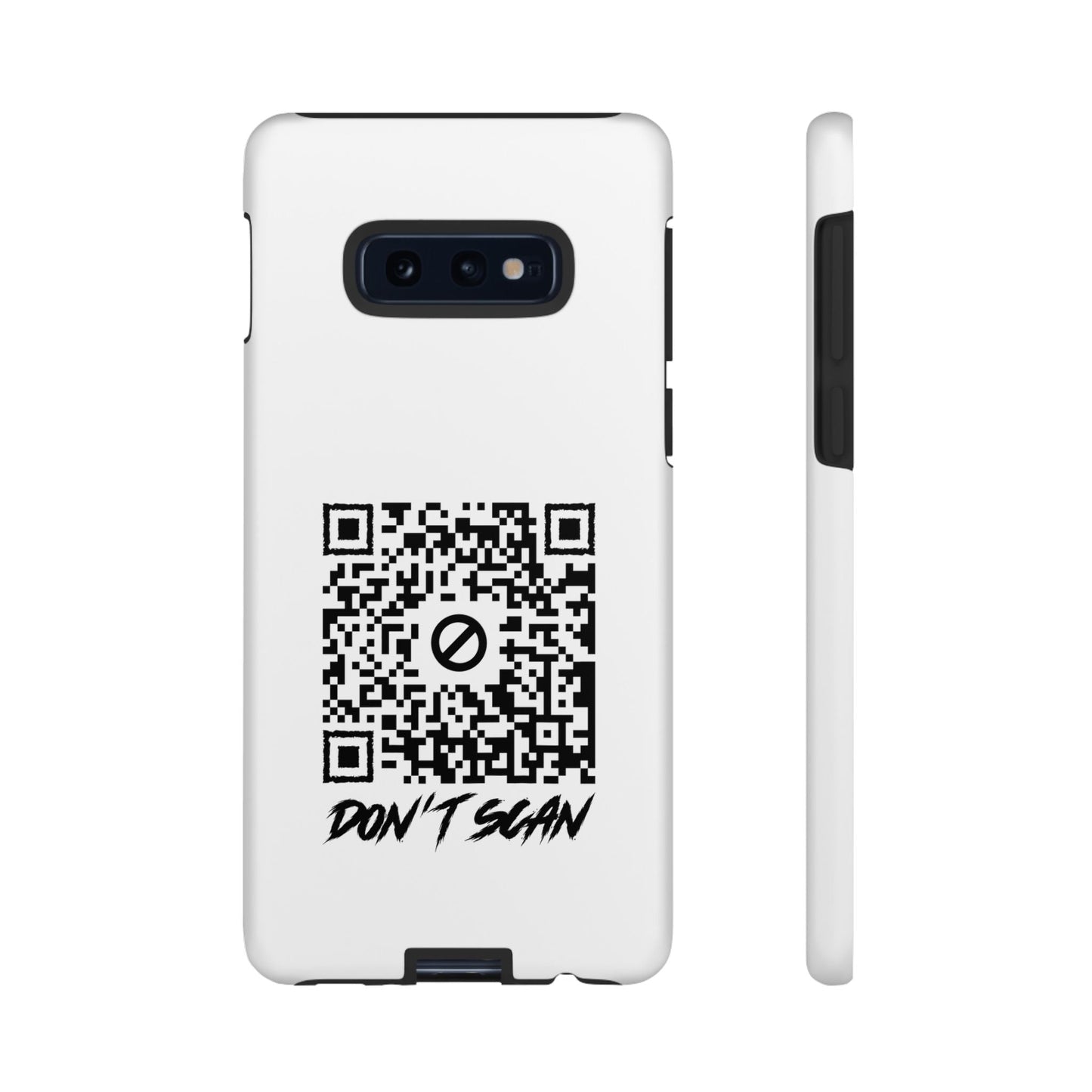 Don't Scan – Tough Case – White - QR NATION