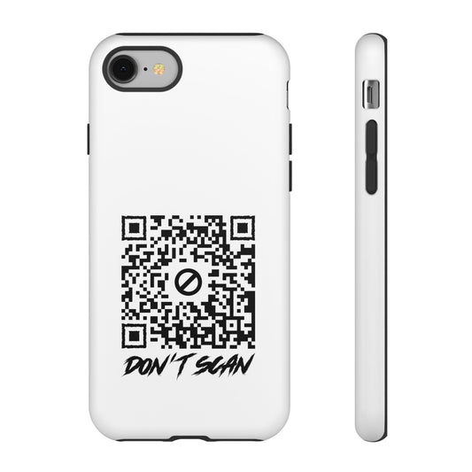 Don't Scan – Tough Case – White - QR NATION