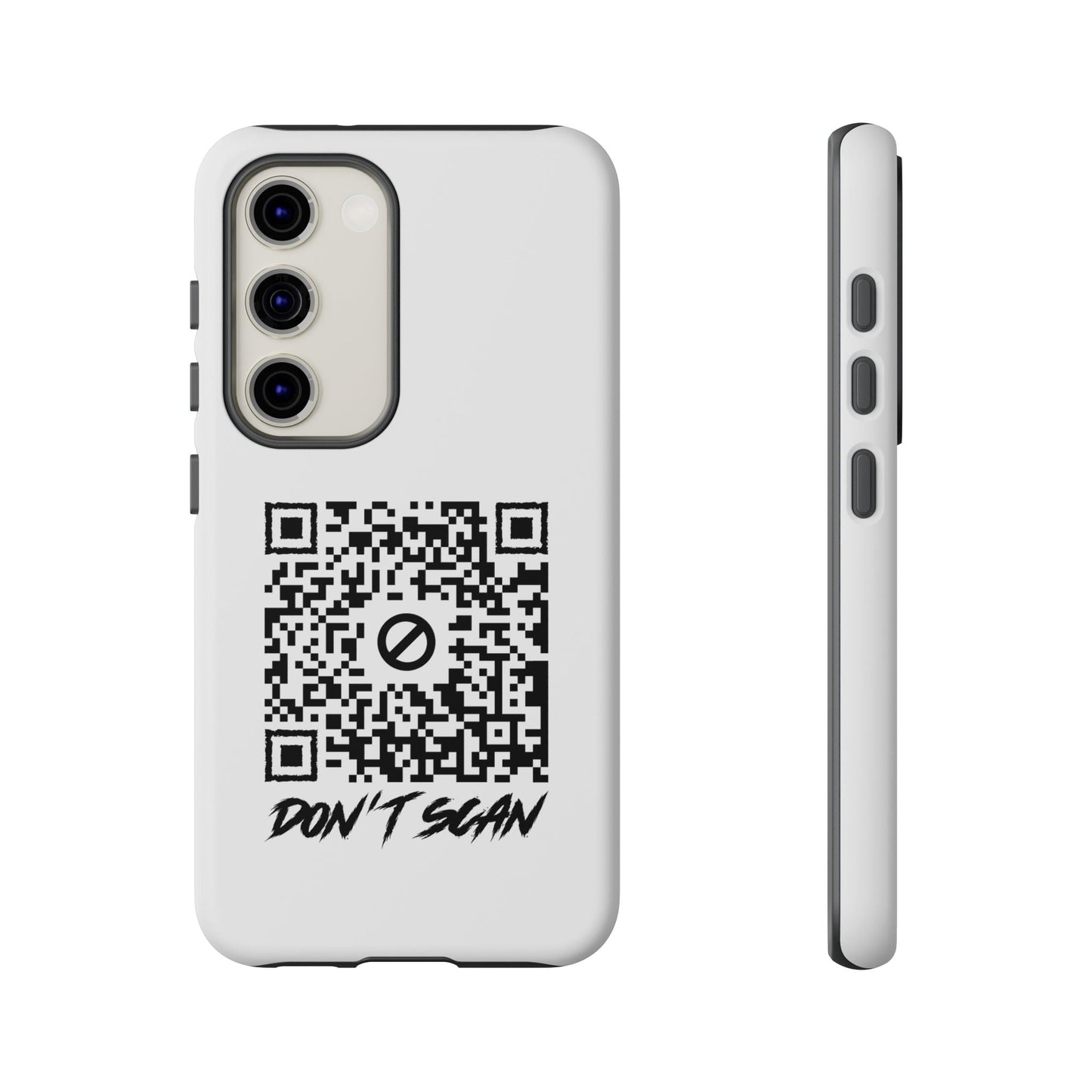 Don't Scan – Tough Case – White - QR NATION