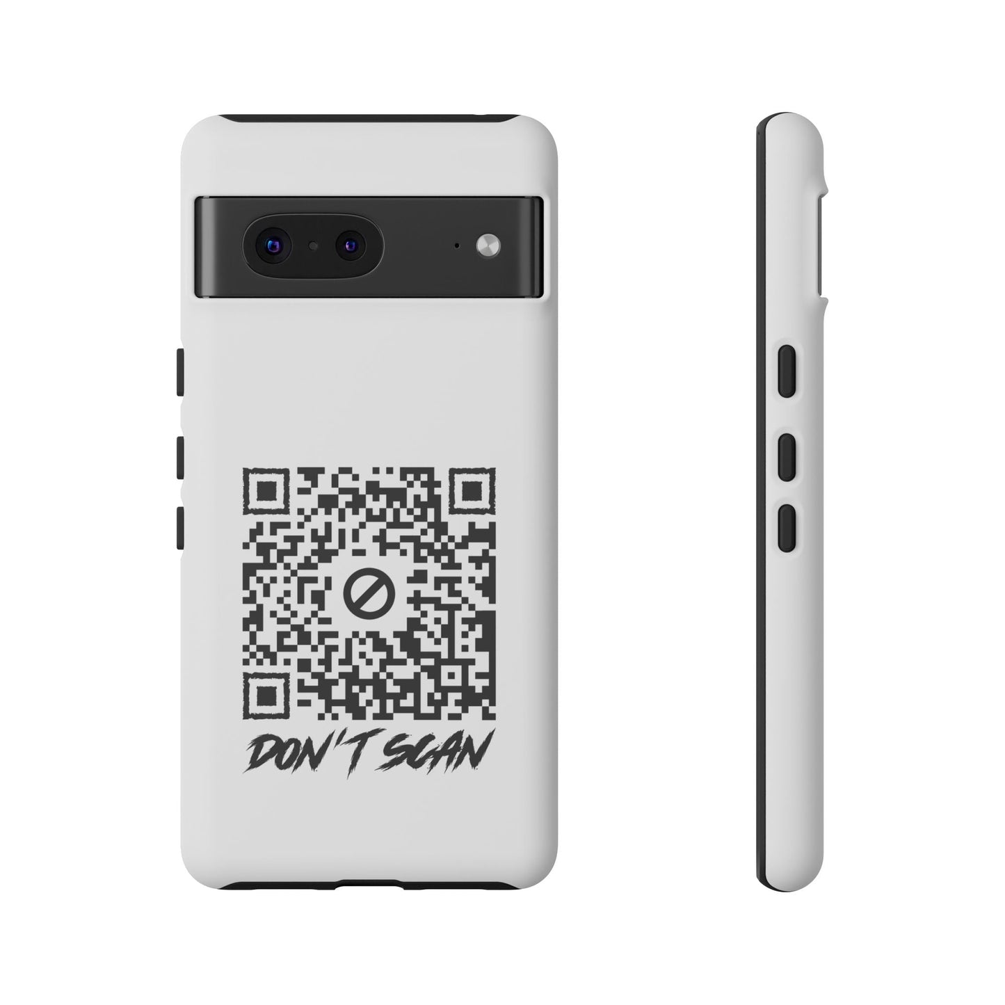 Don't Scan – Tough Case – White - QR NATION
