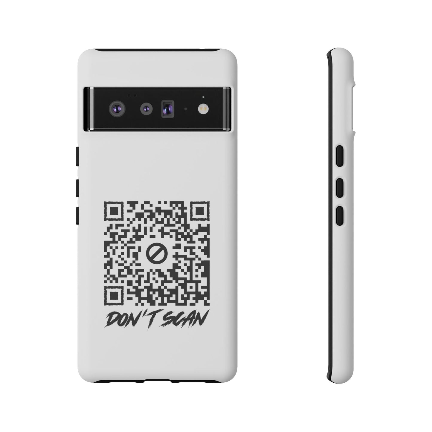Don't Scan – Tough Case – White - QR NATION