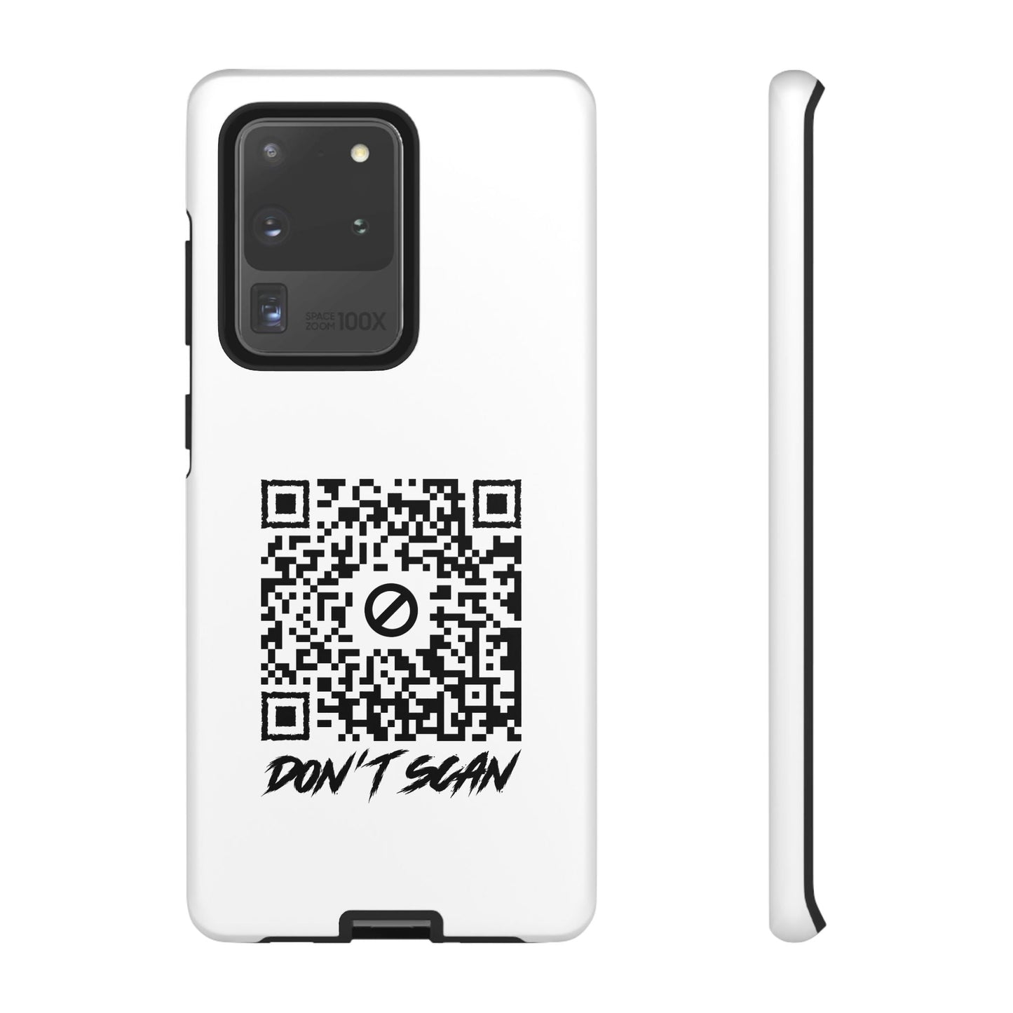 Don't Scan – Tough Case – White - QR NATION