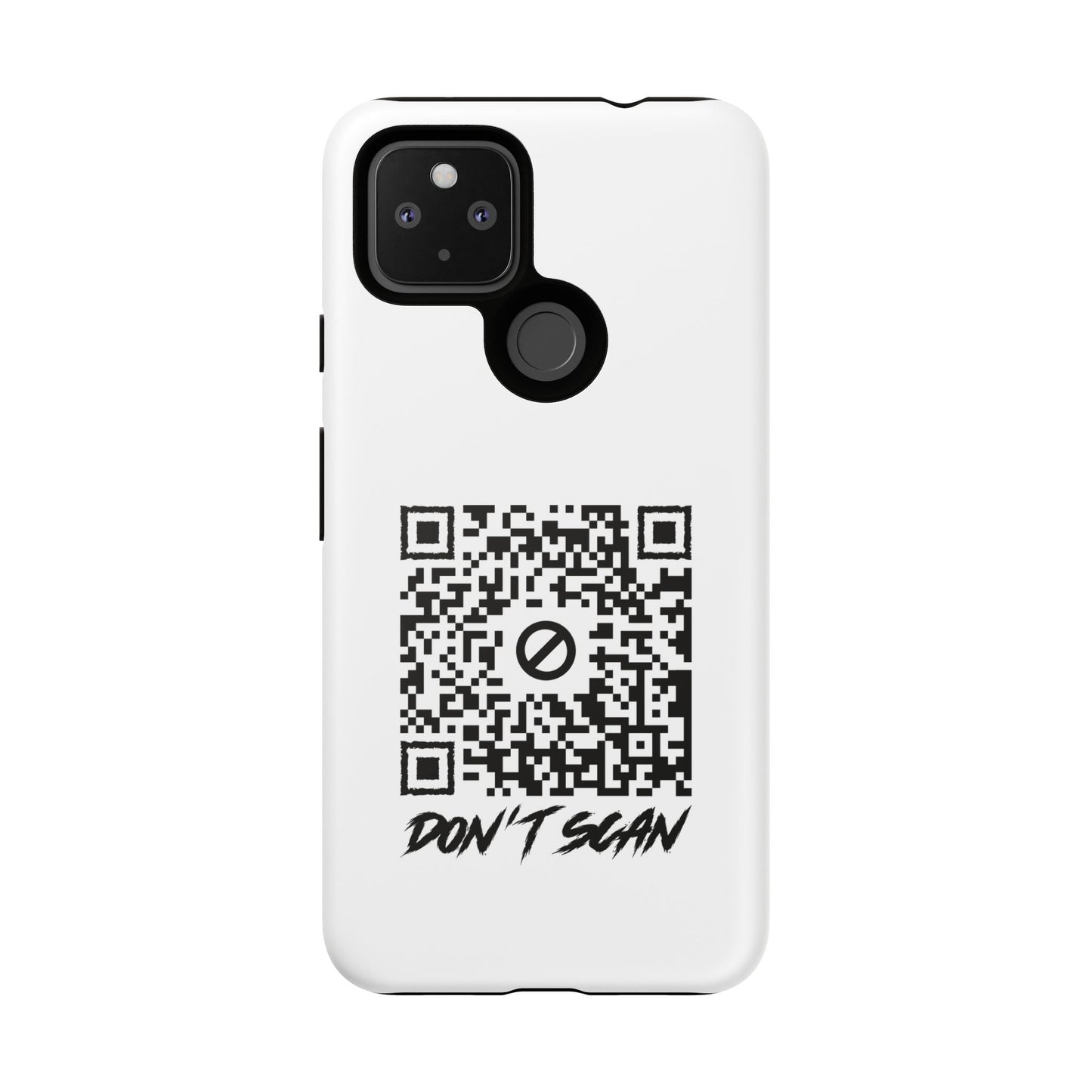 Don't Scan – Tough Case – White - QR NATION