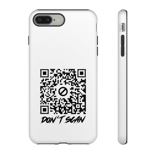 Don't Scan – Tough Case – White - QR NATION