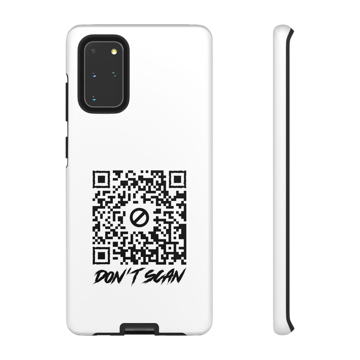 Don't Scan – Tough Case – White - QR NATION