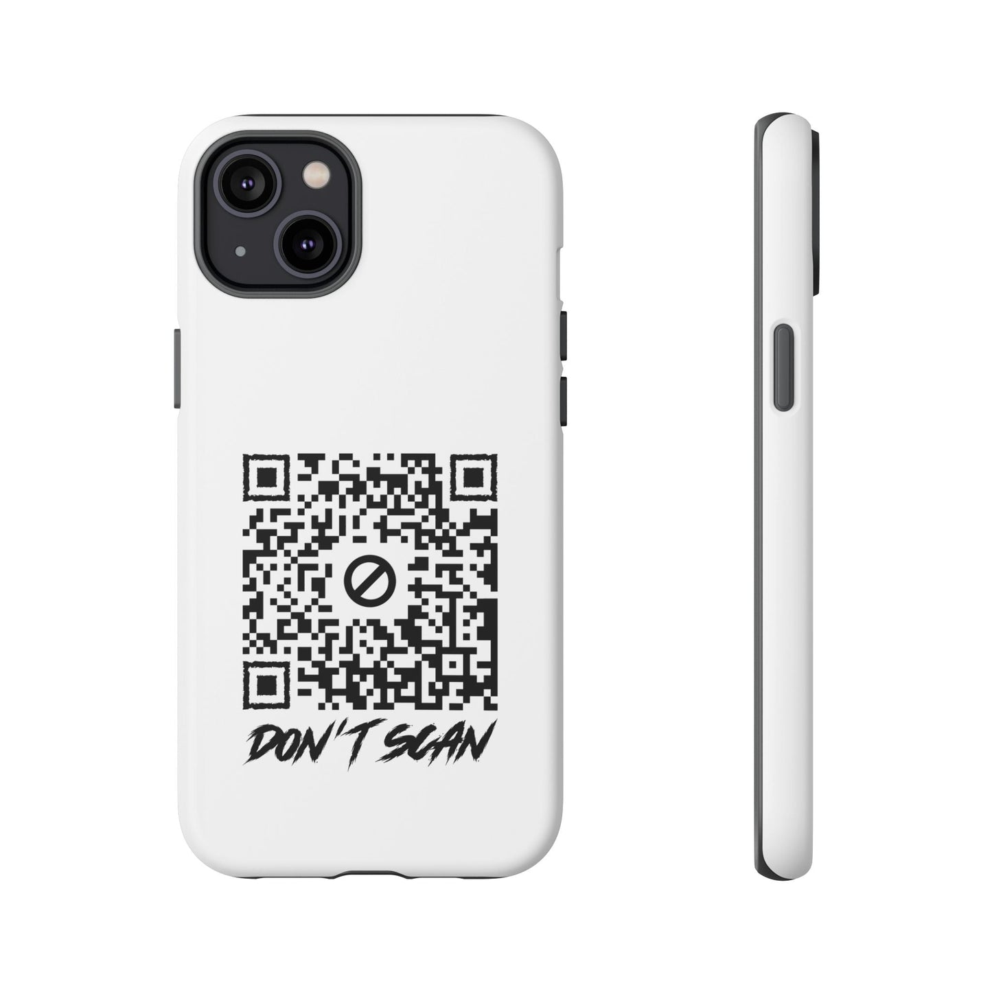 Don't Scan – Tough Case – White - QR NATION