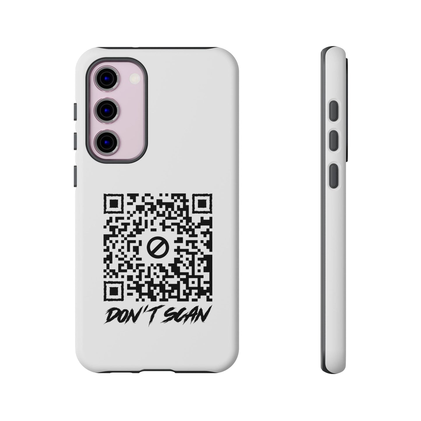 Don't Scan – Tough Case – White - QR NATION
