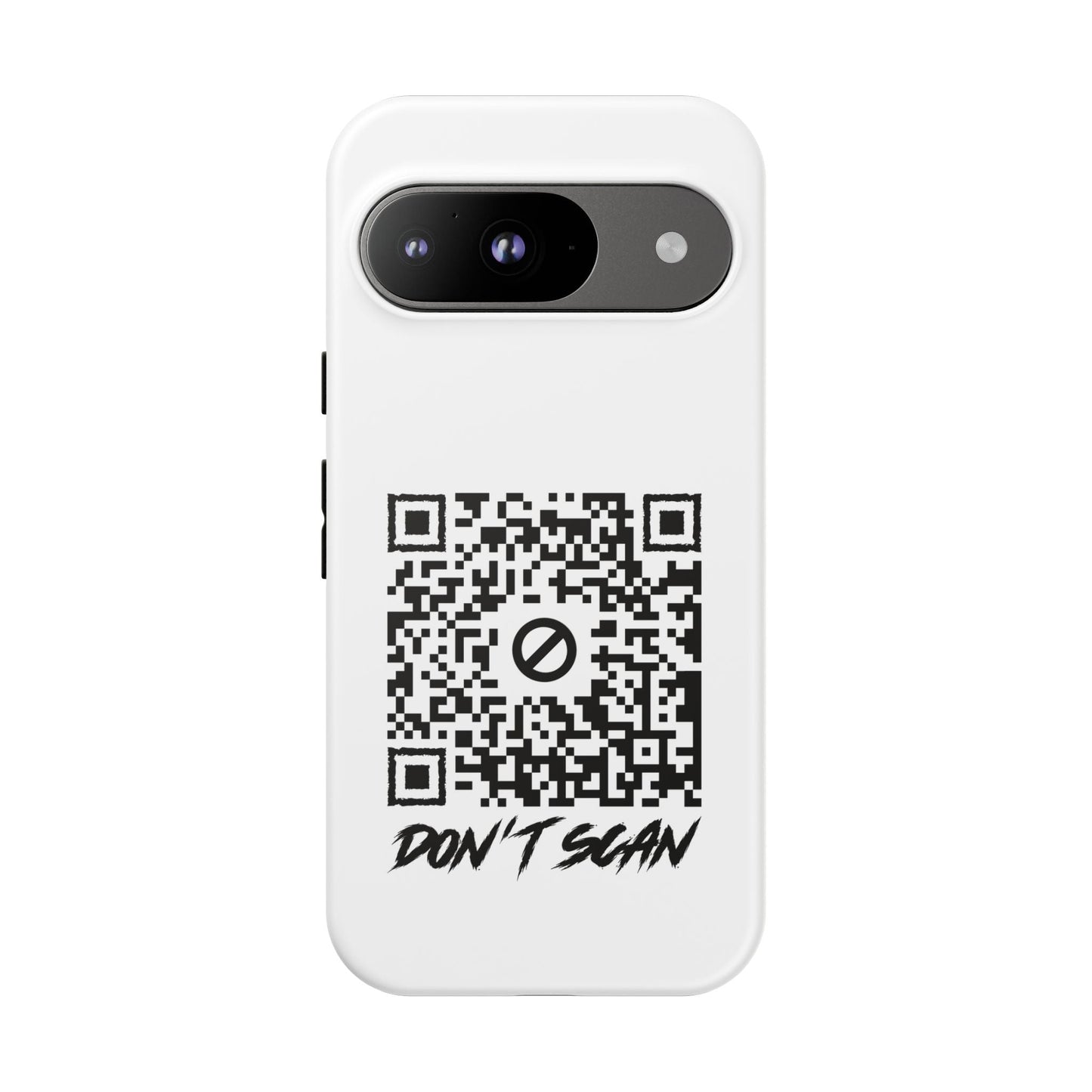 Don't Scan – Tough Case – White - QR NATION