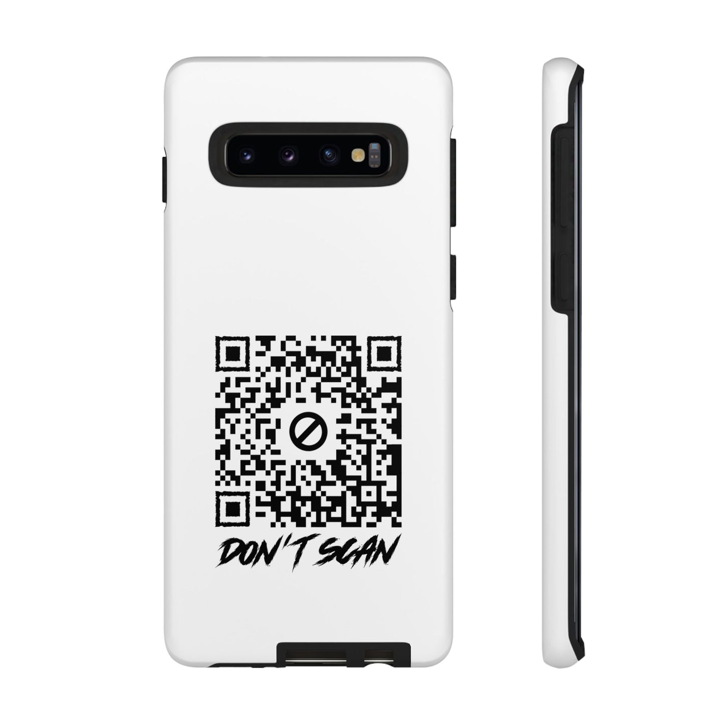 Don't Scan – Tough Case – White - QR NATION