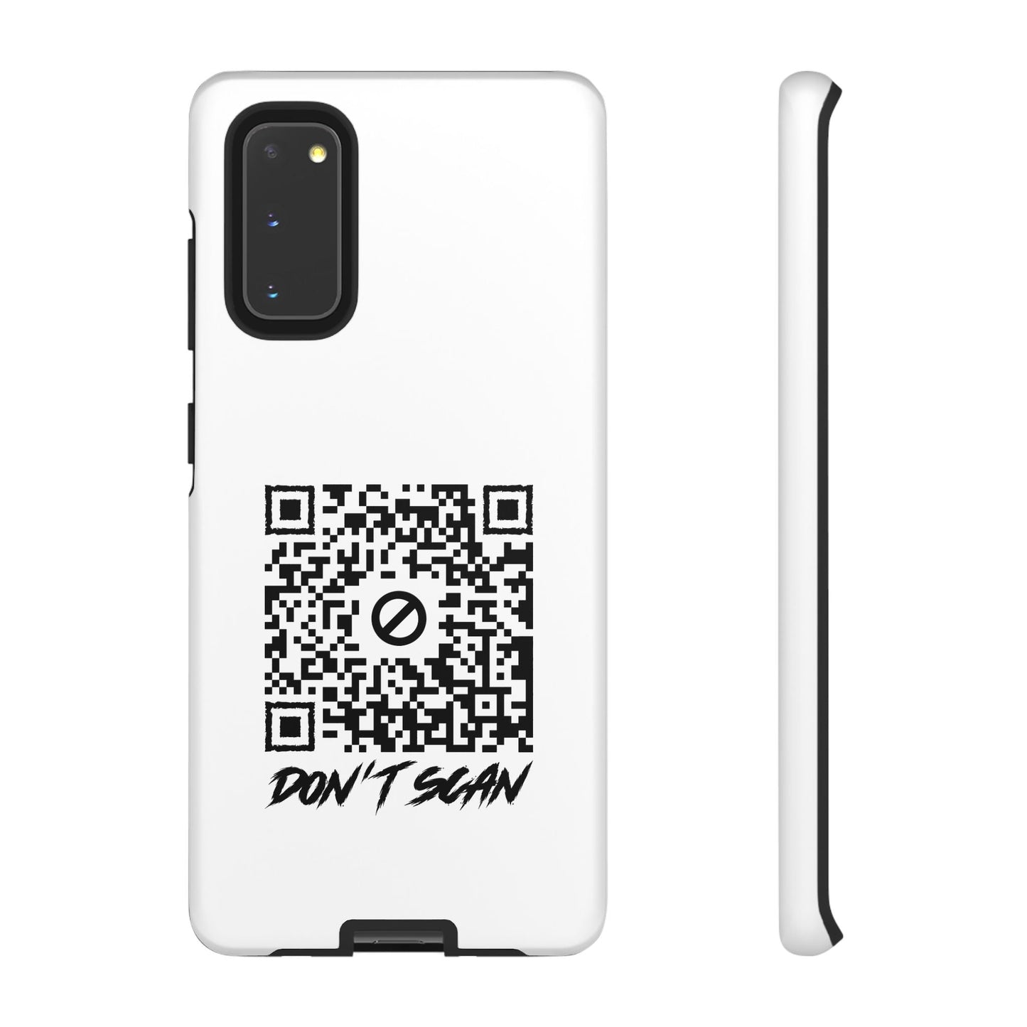 Don't Scan – Tough Case – White - QR NATION
