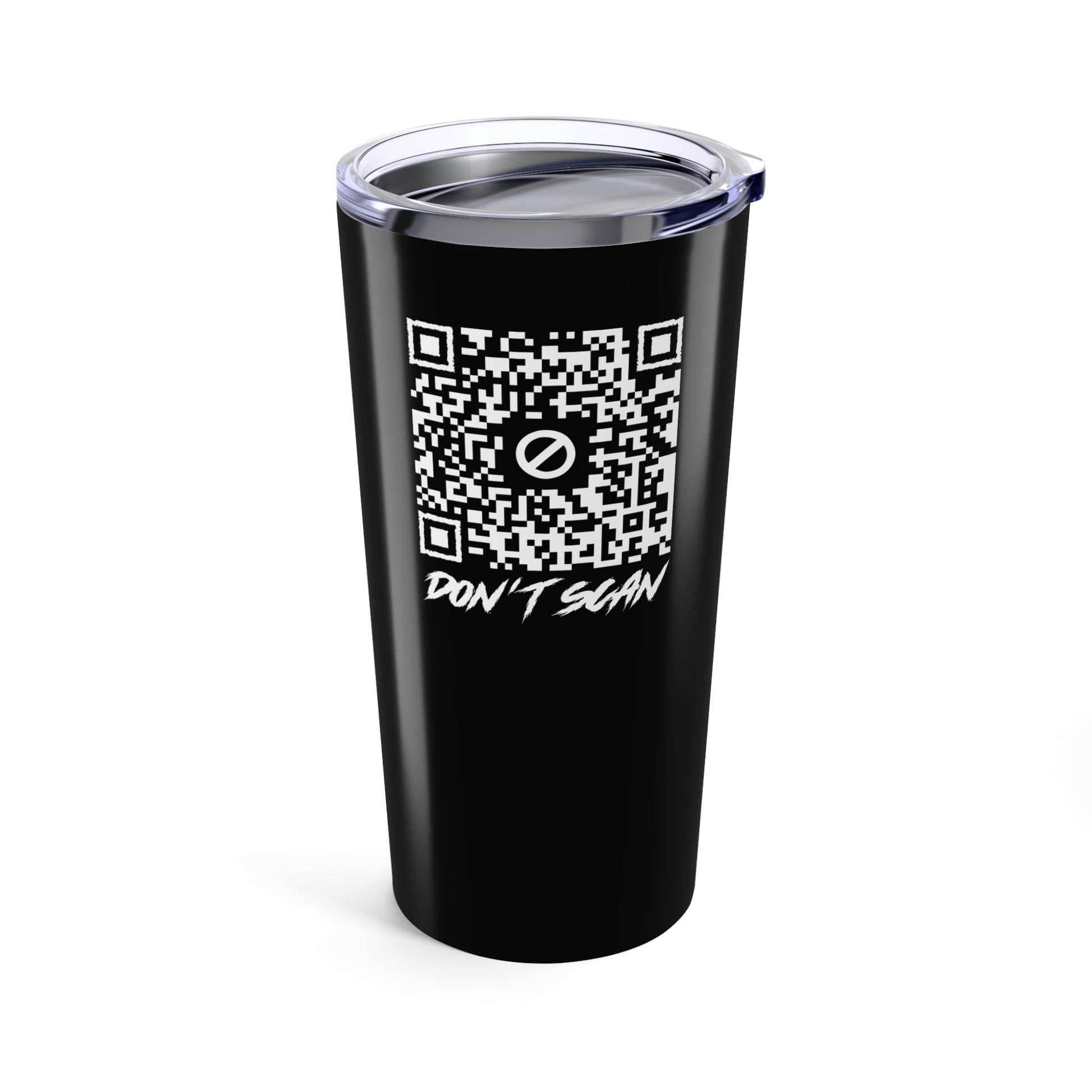 Don't Scan – Tumbler – Black - QR NATION