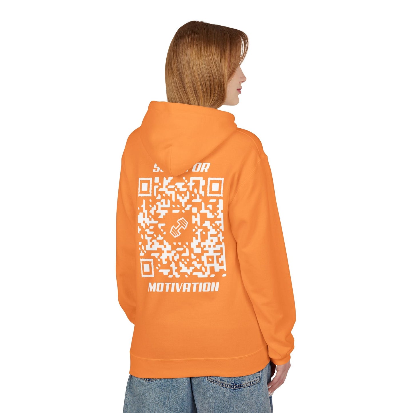 Fitness – Hoodie – Scan for Motivation - QR NATION