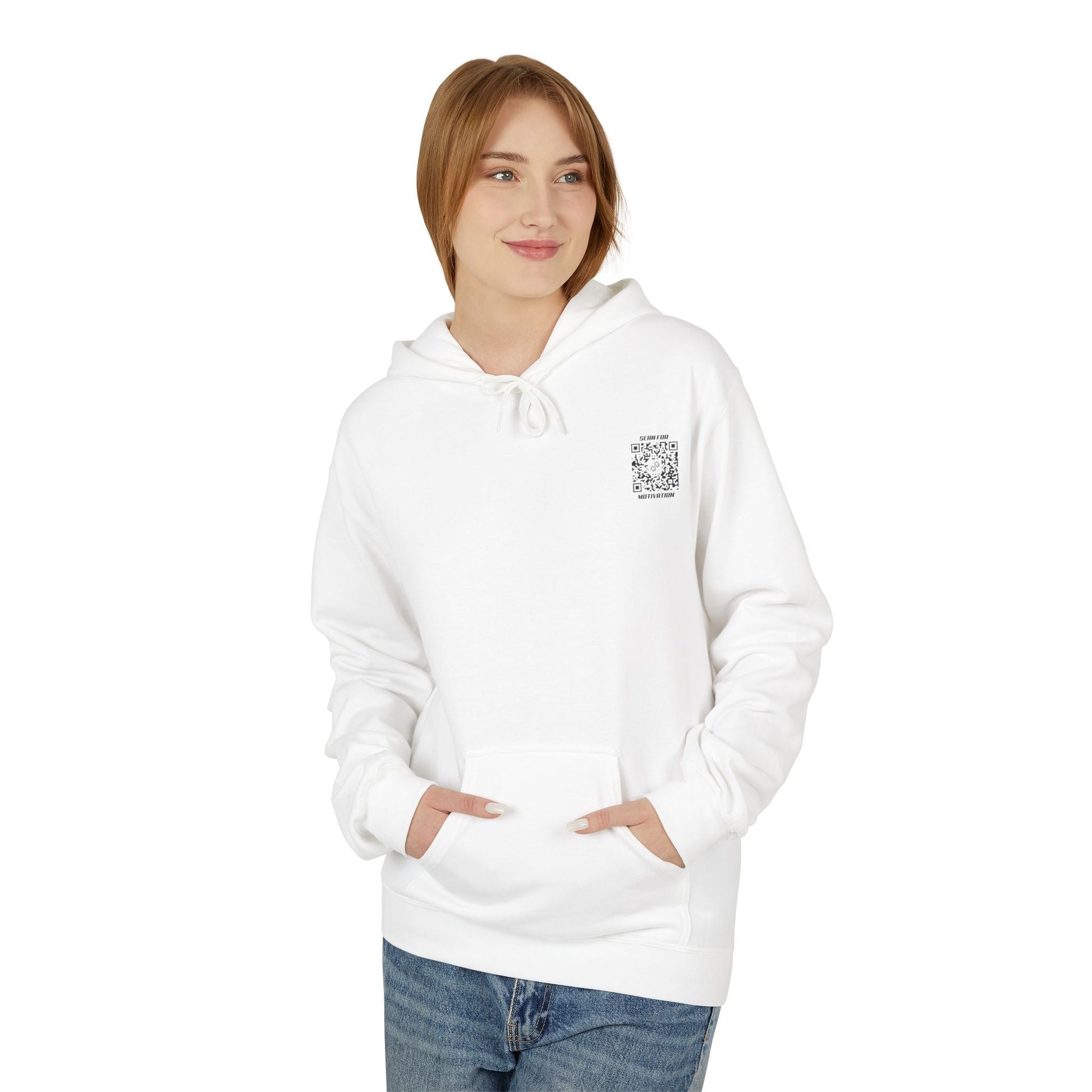 Fitness – Hoodie – Scan for Motivation - QR NATION