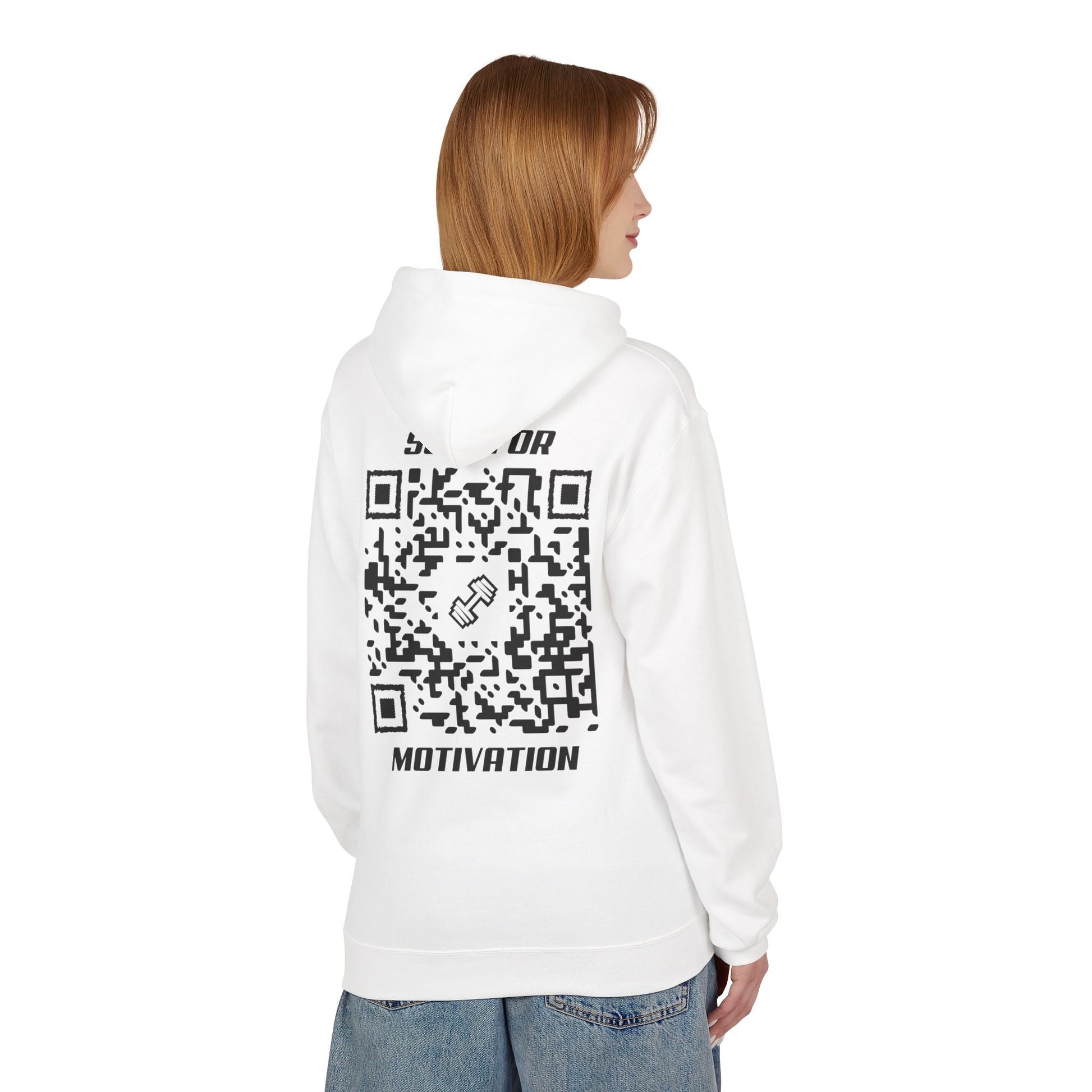Fitness – Hoodie – Scan for Motivation - QR NATION