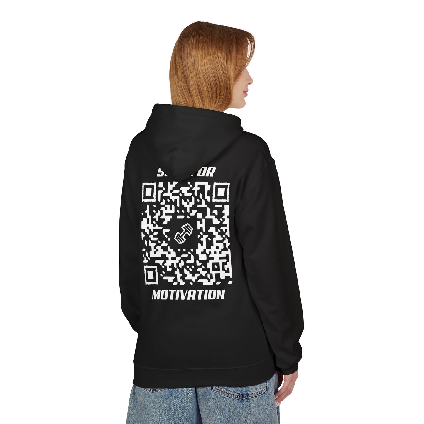 Fitness – Hoodie – Scan for Motivation - QR NATION