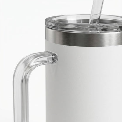 Fitness – Insulated Travel Mug – Scan for Motivation - QR NATION