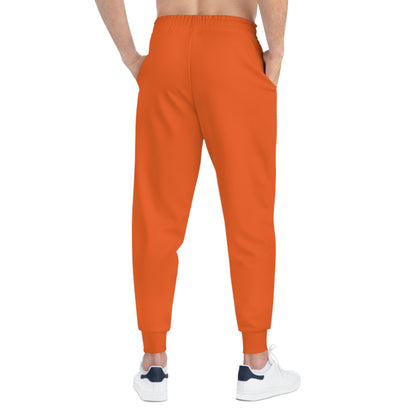Fitness – Joggers – Orange – Scan for Motivation - QR NATION