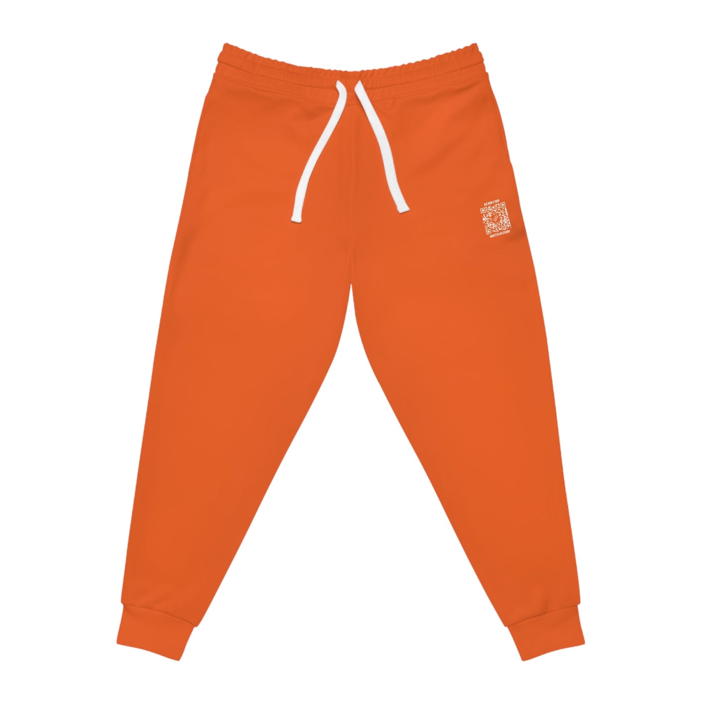 Fitness – Joggers – White – Scan for Motivation - QR NATION