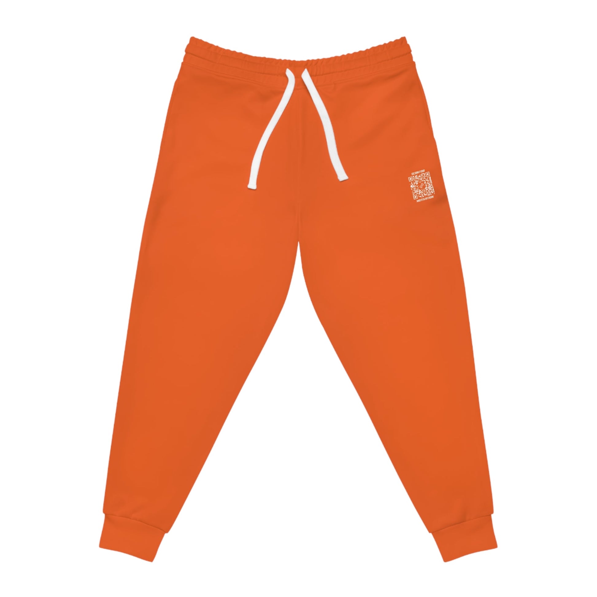 Fitness – Joggers – White – Scan for Motivation - QR NATION