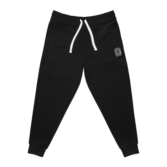 Fitness – Joggers – White – Scan for Motivation - QR NATION
