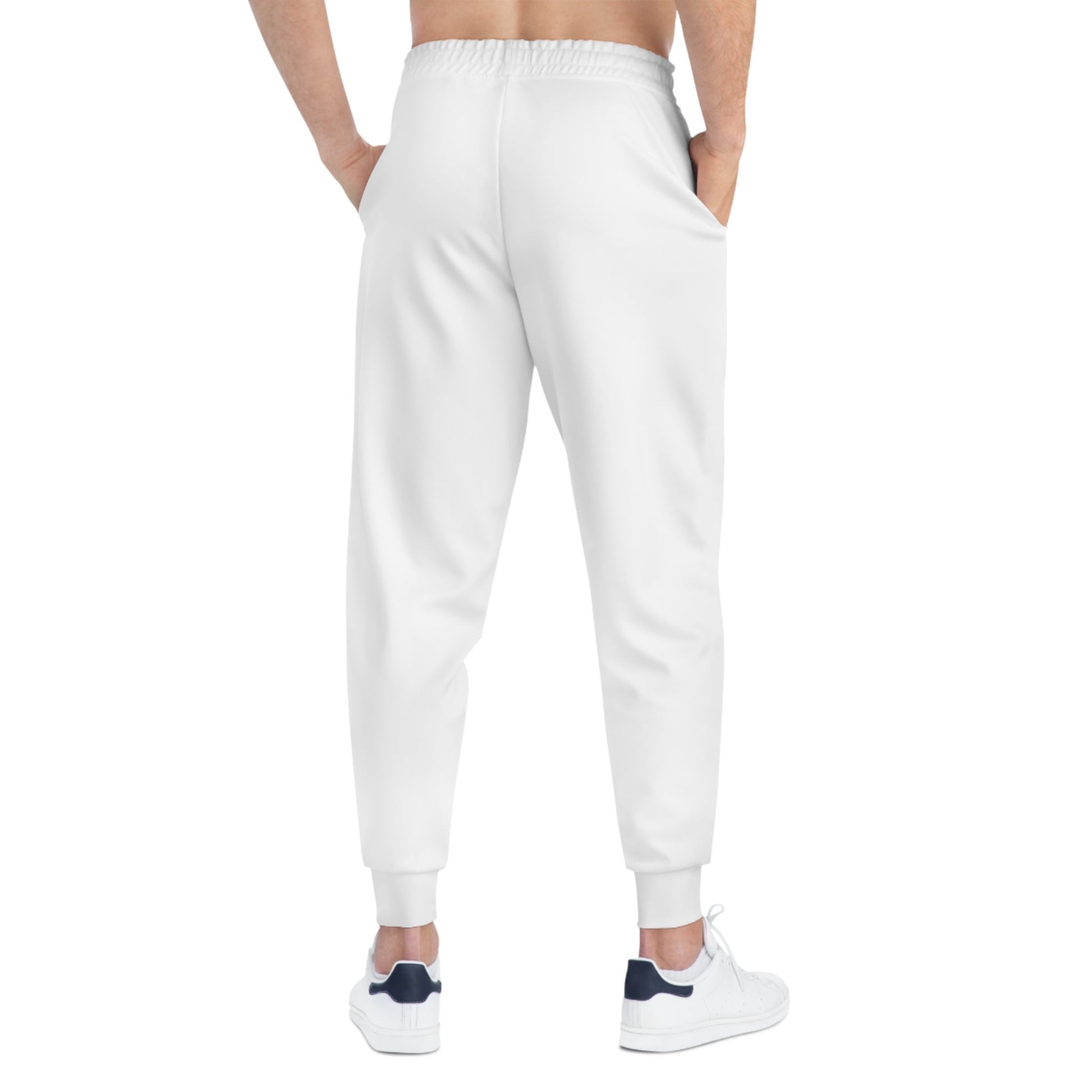 Fitness – Joggers – White – Scan for Motivation - QR NATION