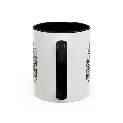 Fitness – Mug – Black – Scan for Motivation - QR NATION