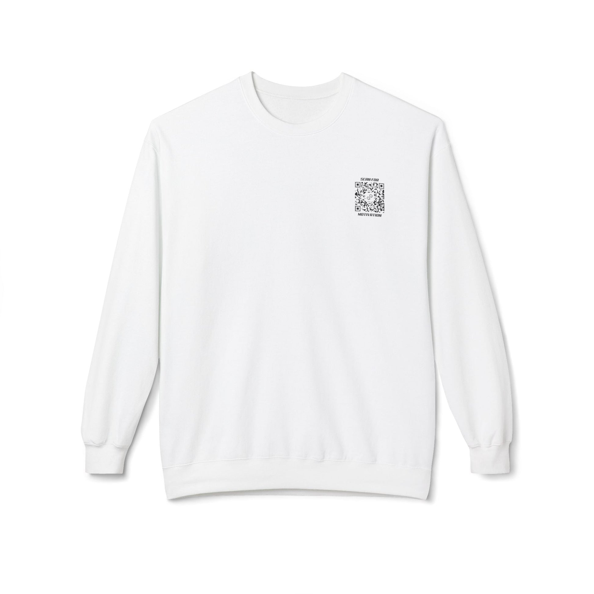 Fitness – Sweatshirt – Scan for Motivation - QR NATION