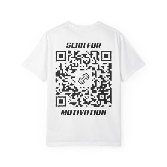 Fitness – T-shirt – Scan for Motivation - QR NATION