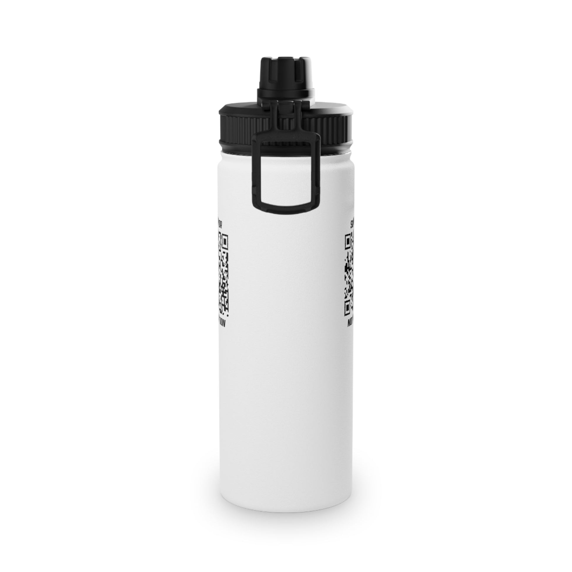Fitness – Water Bottle – Scan for Motivation - QR NATION