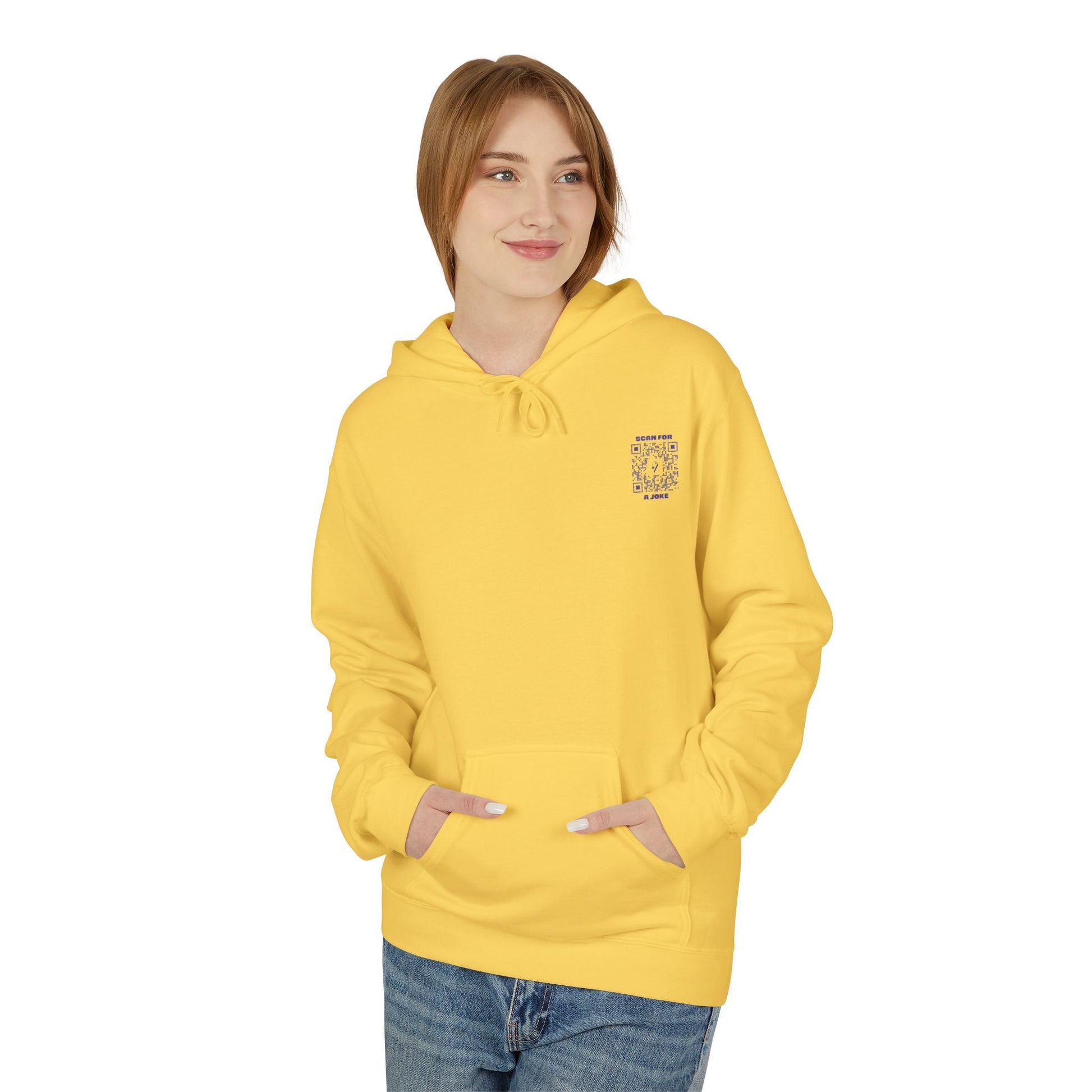 Fun – Hoodie – Scan for a Joke - QR NATION