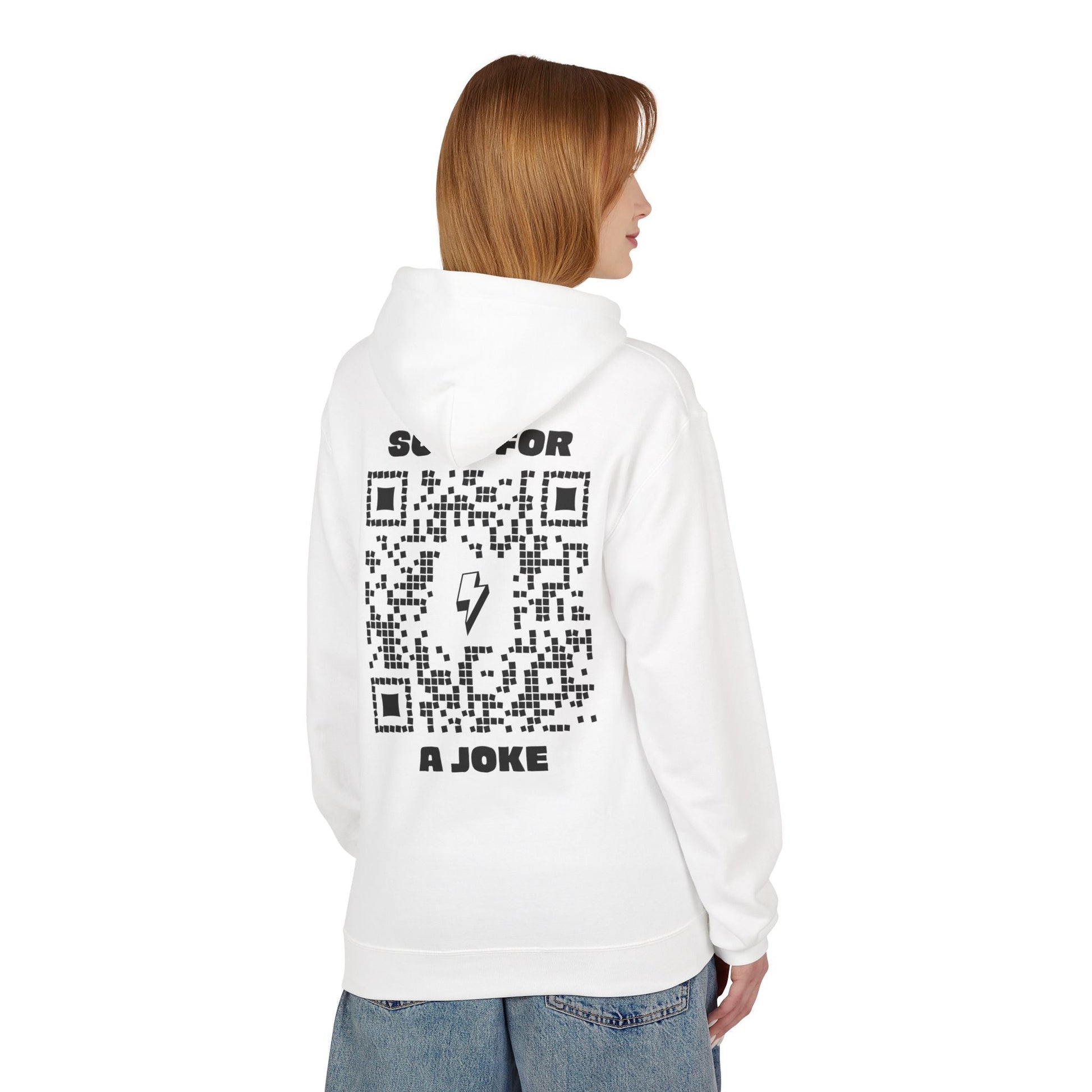 Fun – Hoodie – Scan for a Joke - QR NATION